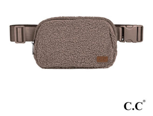 C.C TAUPE SHERPA FANNY PACK / SLING PACK – Gravel Road Design
