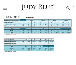 JUDY BLUE MID RISE JEANS