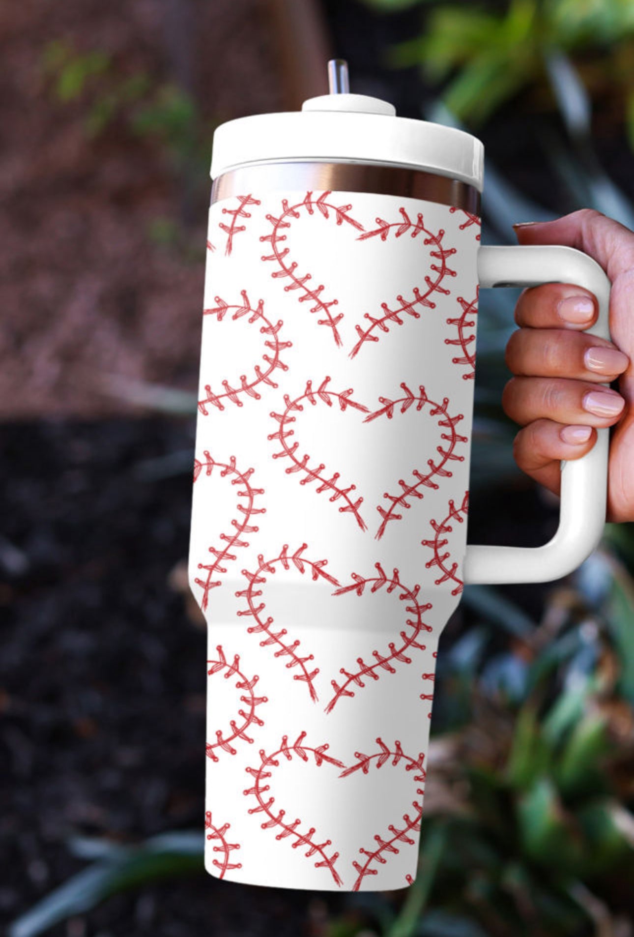 40 OZ BASEBALL ⚾️ TUMBLER
